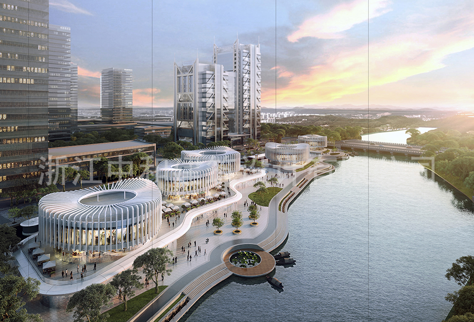 鏡湖九流渡濱河商業(yè)區(qū)-浙江中和建筑設(shè)計有限公司