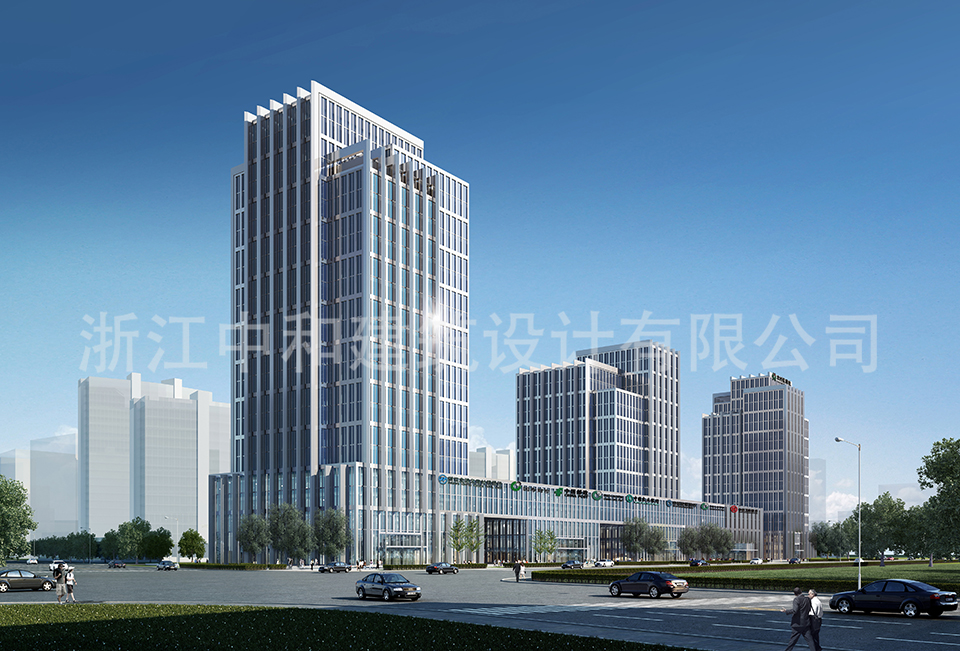 龍游縣金融中心-浙江中和建筑設(shè)計有限公司